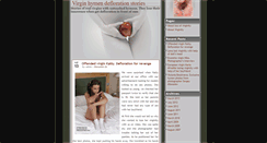 Desktop Screenshot of blog.hymen-sex.net